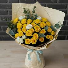 Букет цветов из:  Розы #REPLACE_PRED# Свердловский