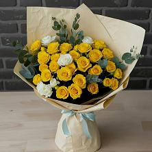 Букет цветов из:  Розы в Свердловский