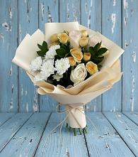 Букет цветов из:  Розы и Хризантемы #REPLACE_PRED# Свердловский