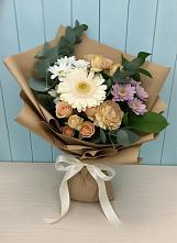 Букет цветов из:  Герберы и Хризантемы в Свердловский