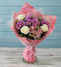 Букет цветов из:  Герберы в Свердловский