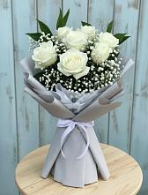 Букет цветов из:  Розы в Свердловский