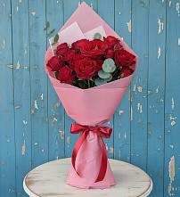 Букет цветов из:  Розы в Свердловский