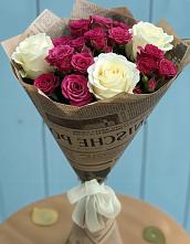 Букет цветов из:  Розы в Свердловский