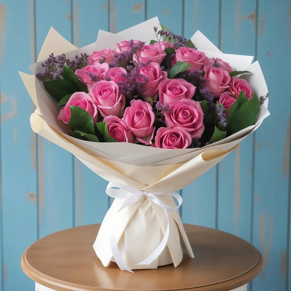 Букет цветов из: Розы в Свердловский